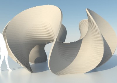 3D Concrete - The Free Form Pavilion 01